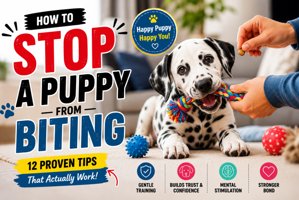 How to Stop a Puppy from Biting (2026)