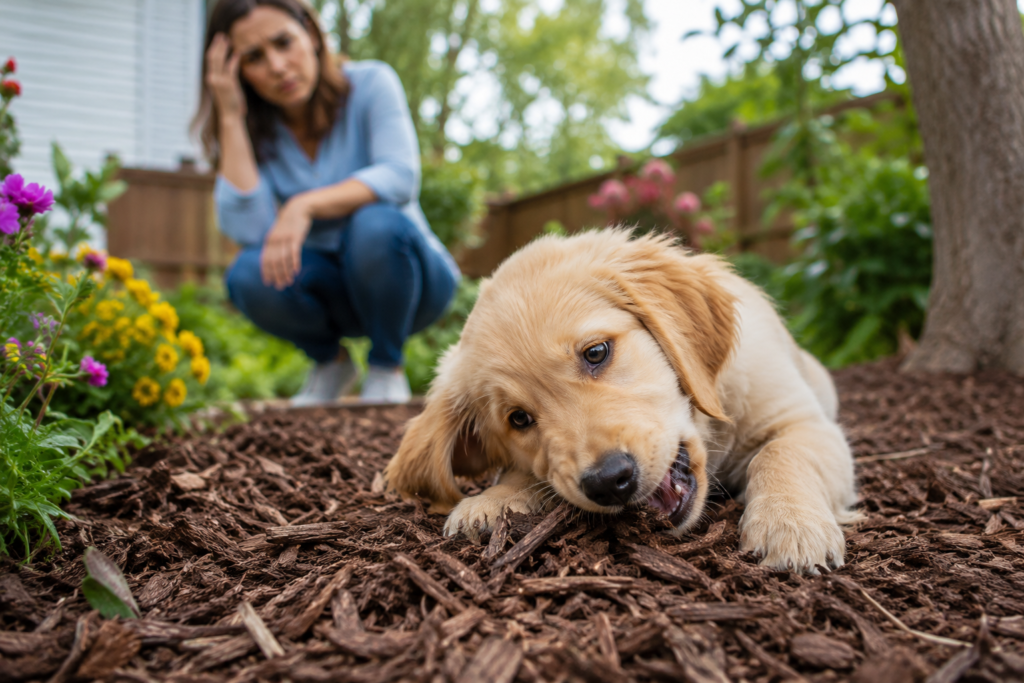 Why Is My Puppy Eating Mulch and Dirt? 9 Hidden Causes, Serious Risks & Proven Solutions (2026 Guide)