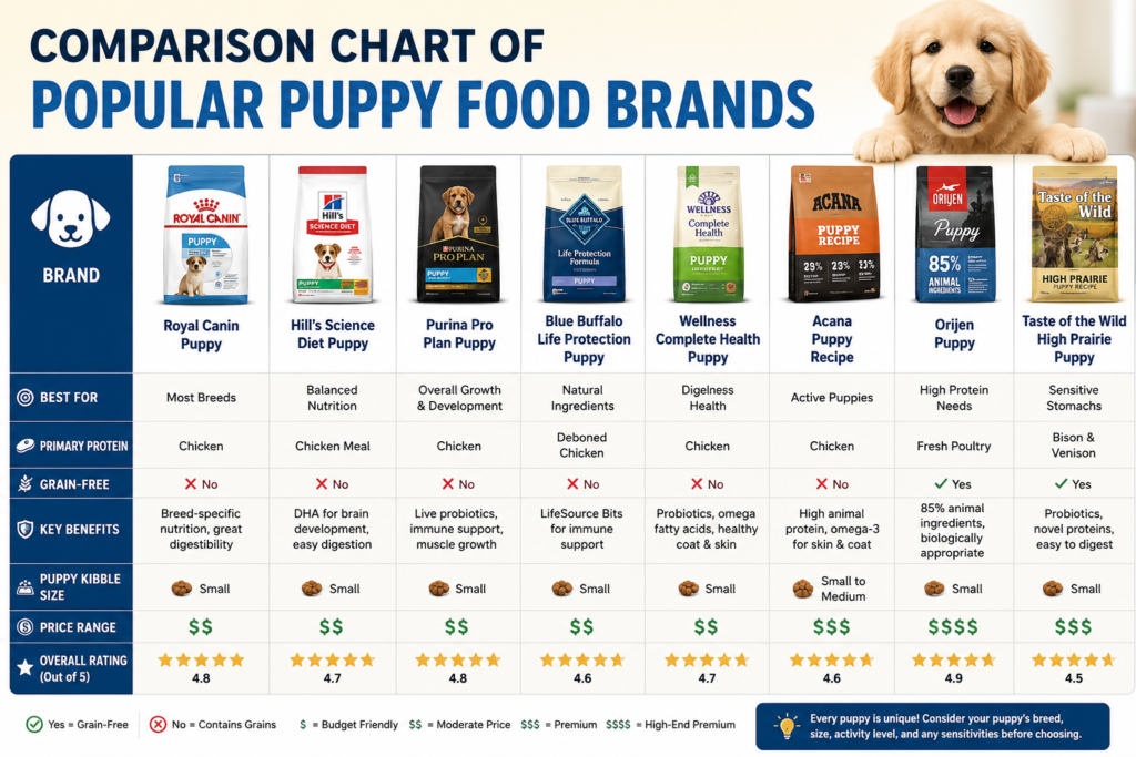 Best Dog Food for Puppies in 2026