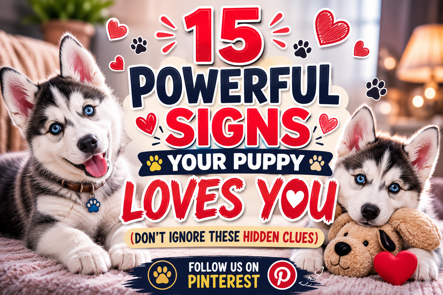 15 Powerful Signs Your Puppy Loves You