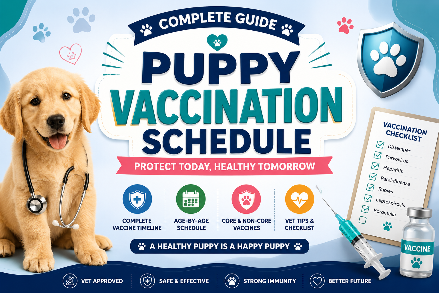 Don't Miss The Ultimate Puppy Vaccination Schedule: Complete Guide 2026