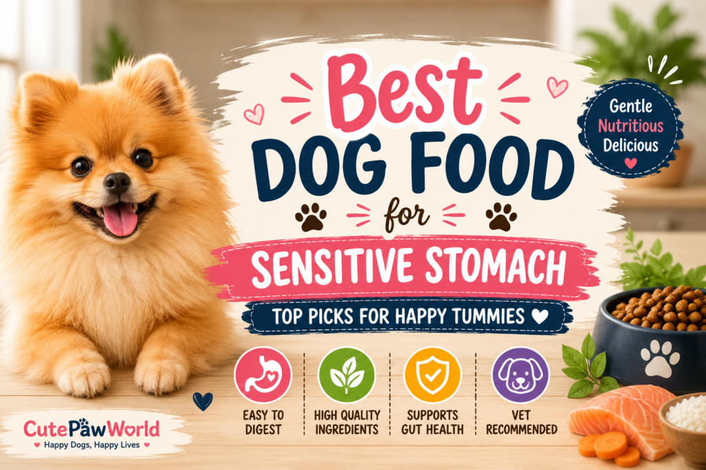 Best Dog Food for Sensitive Stomach: Vet-Approved Picks That Actually Work in 2026!