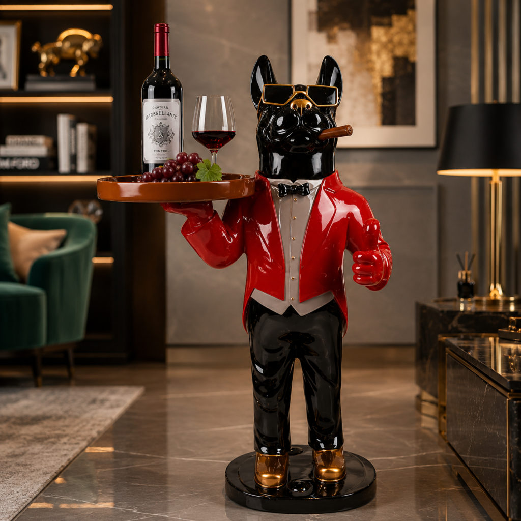 These 10 Bulldog Butler Statues Are Taking Over Pinterest — Here’s Why