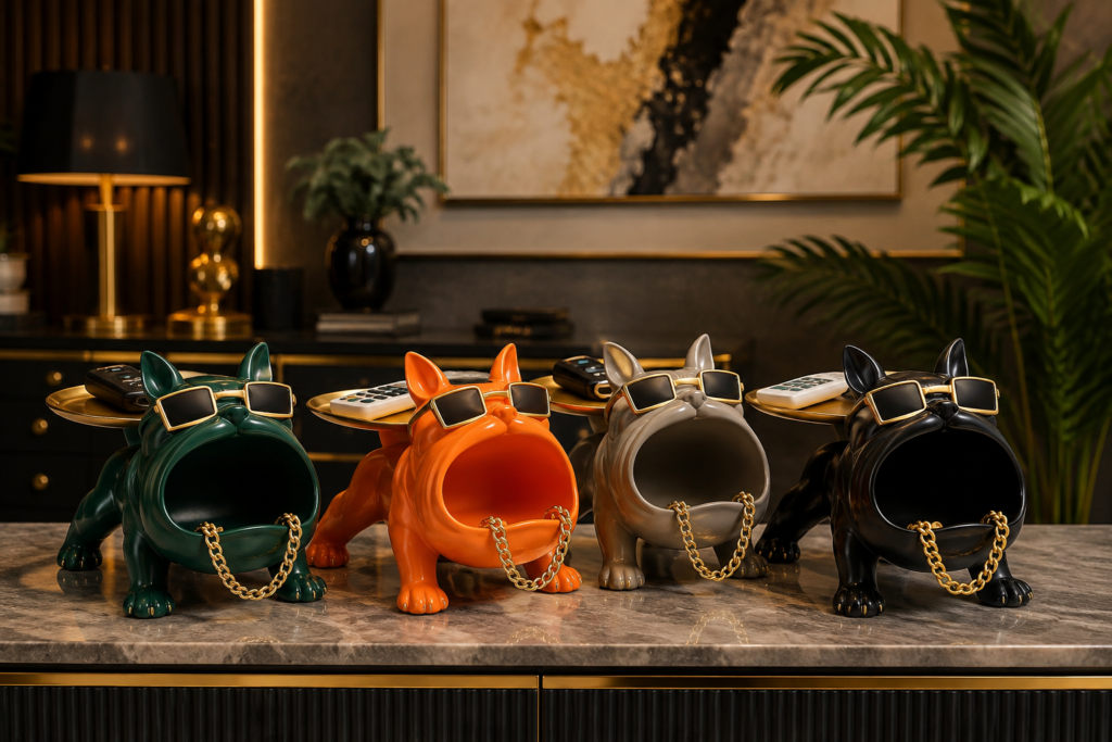 These 10 Bulldog Butler Statues Are Taking Over Pinterest — Here’s Why