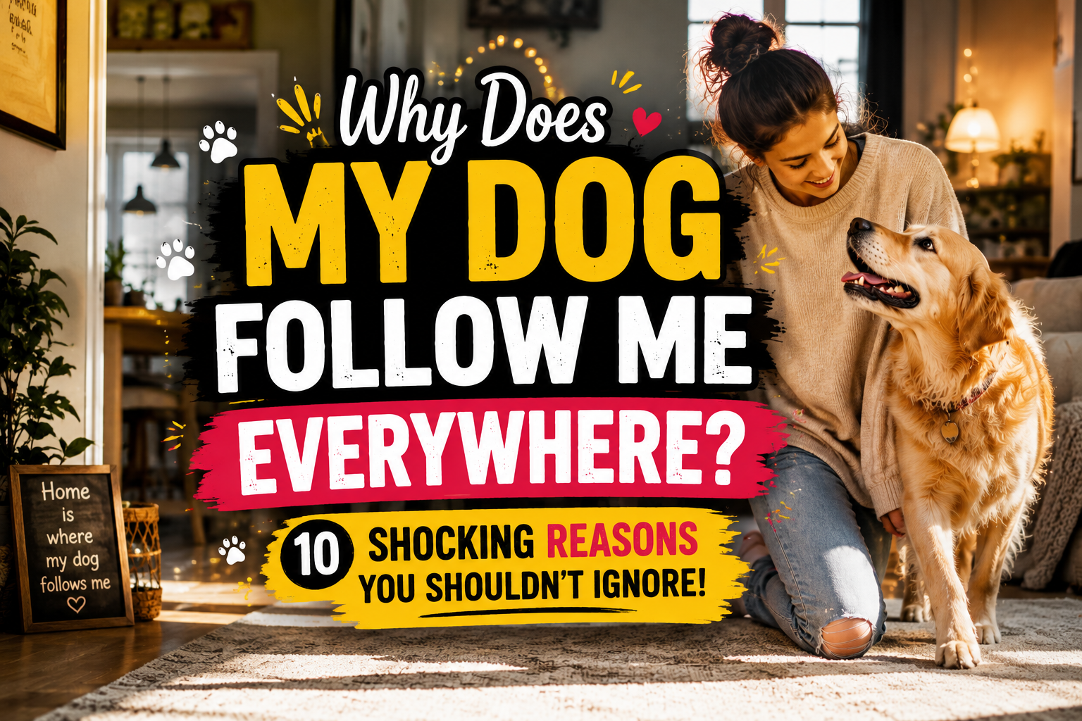 Why Does My Dog Follow Me Everywhere? 10 Shocking Reasons You Shouldn’t Ignore