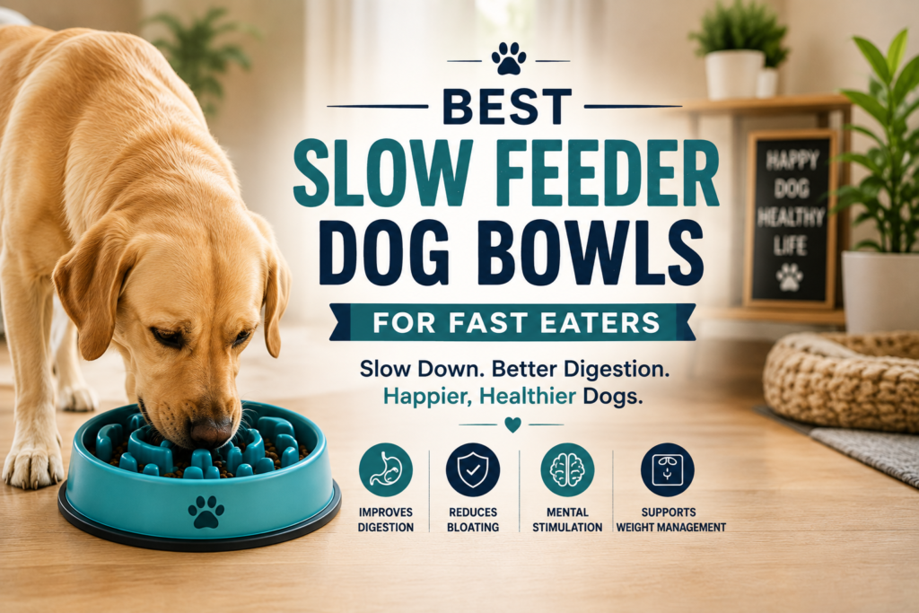 10 Best Slow Feeder Dog Bowls for Fast Eaters (2026)
