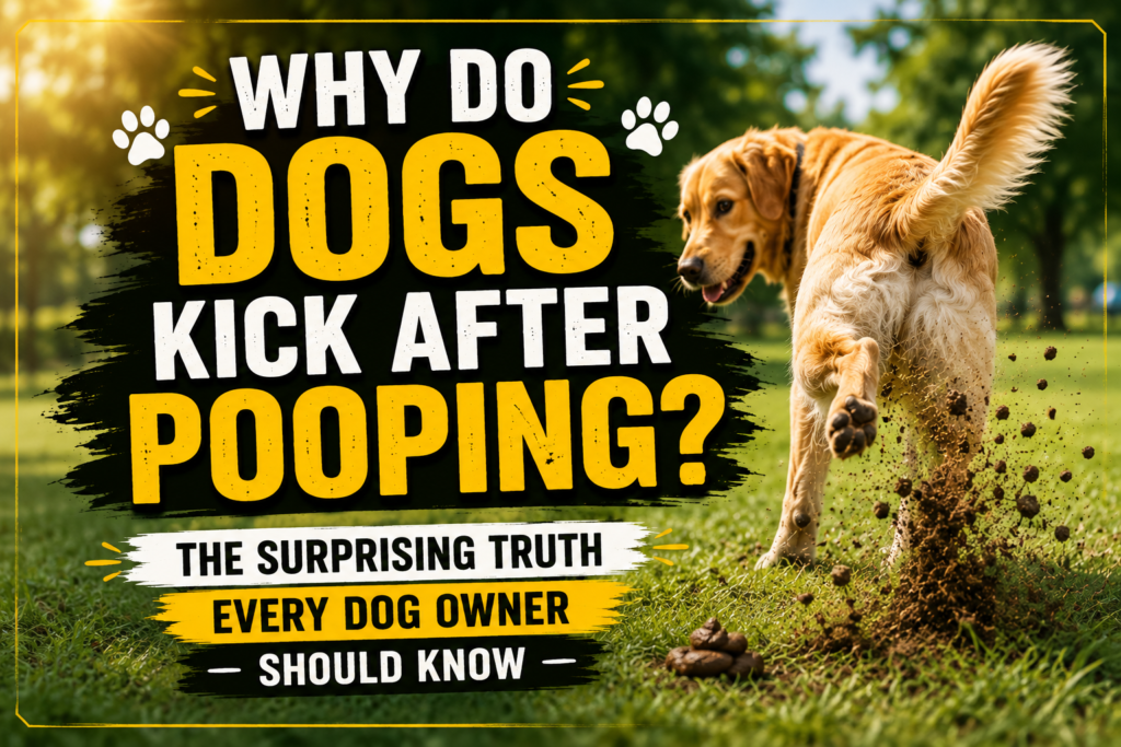 Why Do Dogs Kick After Pooping? The Surprising Truth Every Dog Owner Should Know